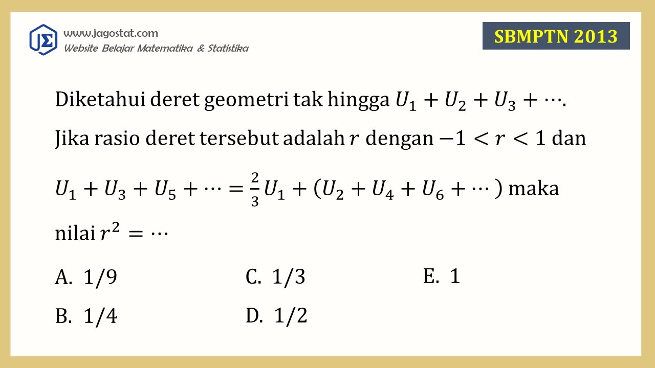 Contoh Soal Barisan dan Deret