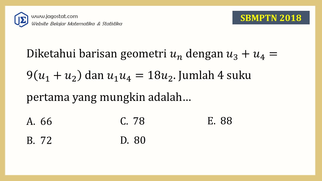 Contoh Soal Barisan dan Deret