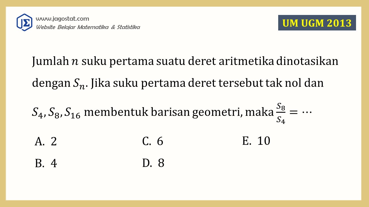 Contoh Soal Barisan dan Deret