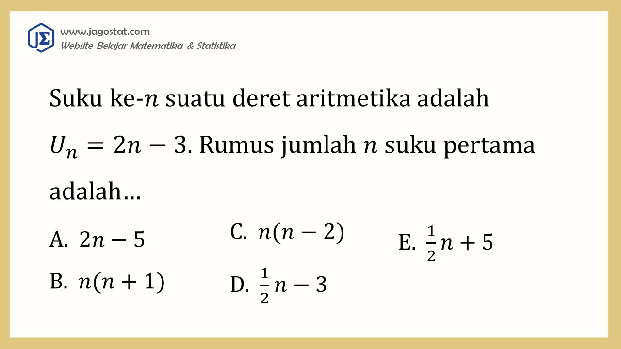 Contoh Soal Barisan dan Deret