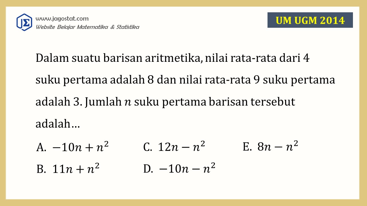 Contoh Soal Barisan dan Deret