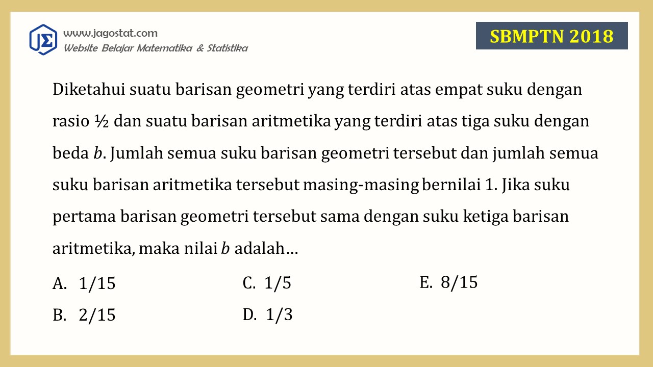 Contoh Soal Barisan dan Deret