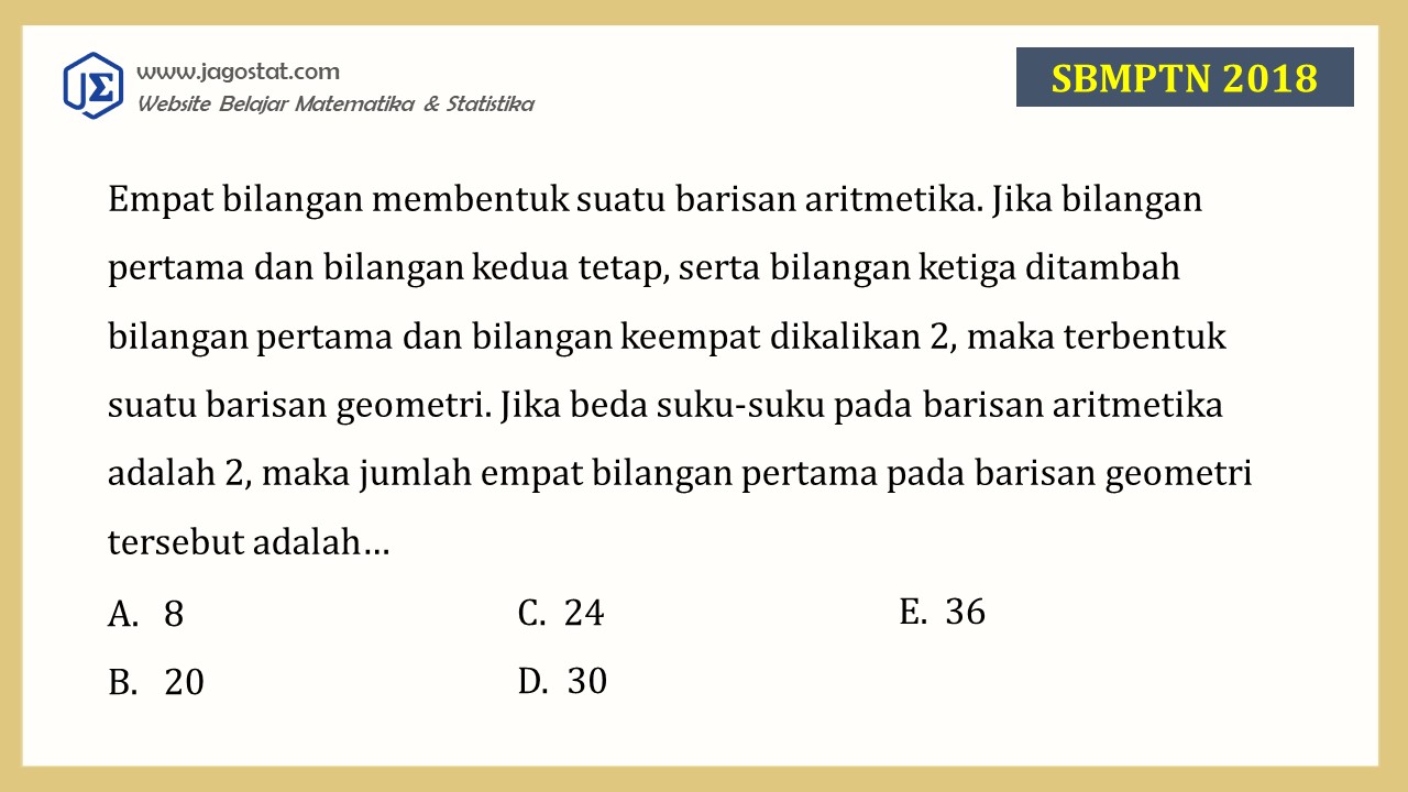 Contoh Soal Barisan dan Deret