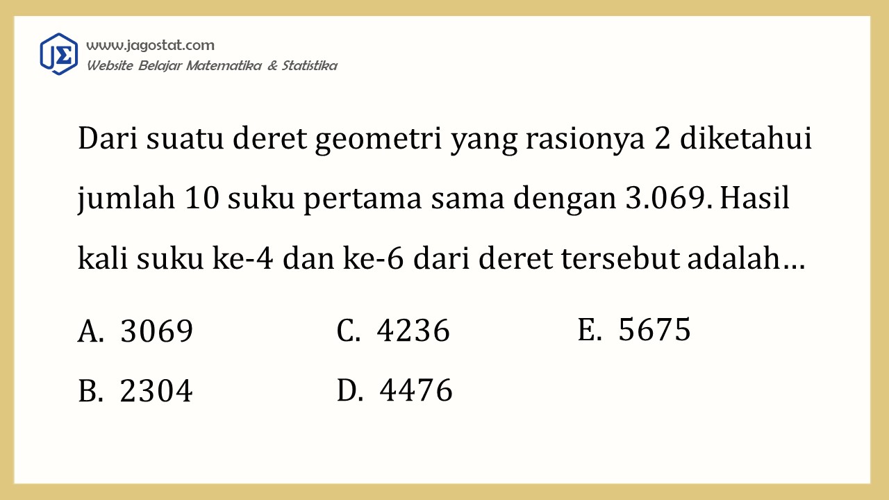 Contoh Soal Barisan dan Deret