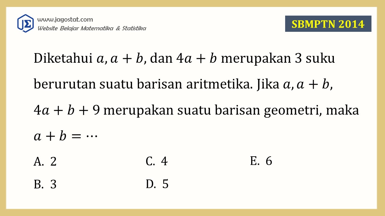 Contoh Soal Barisan dan Deret