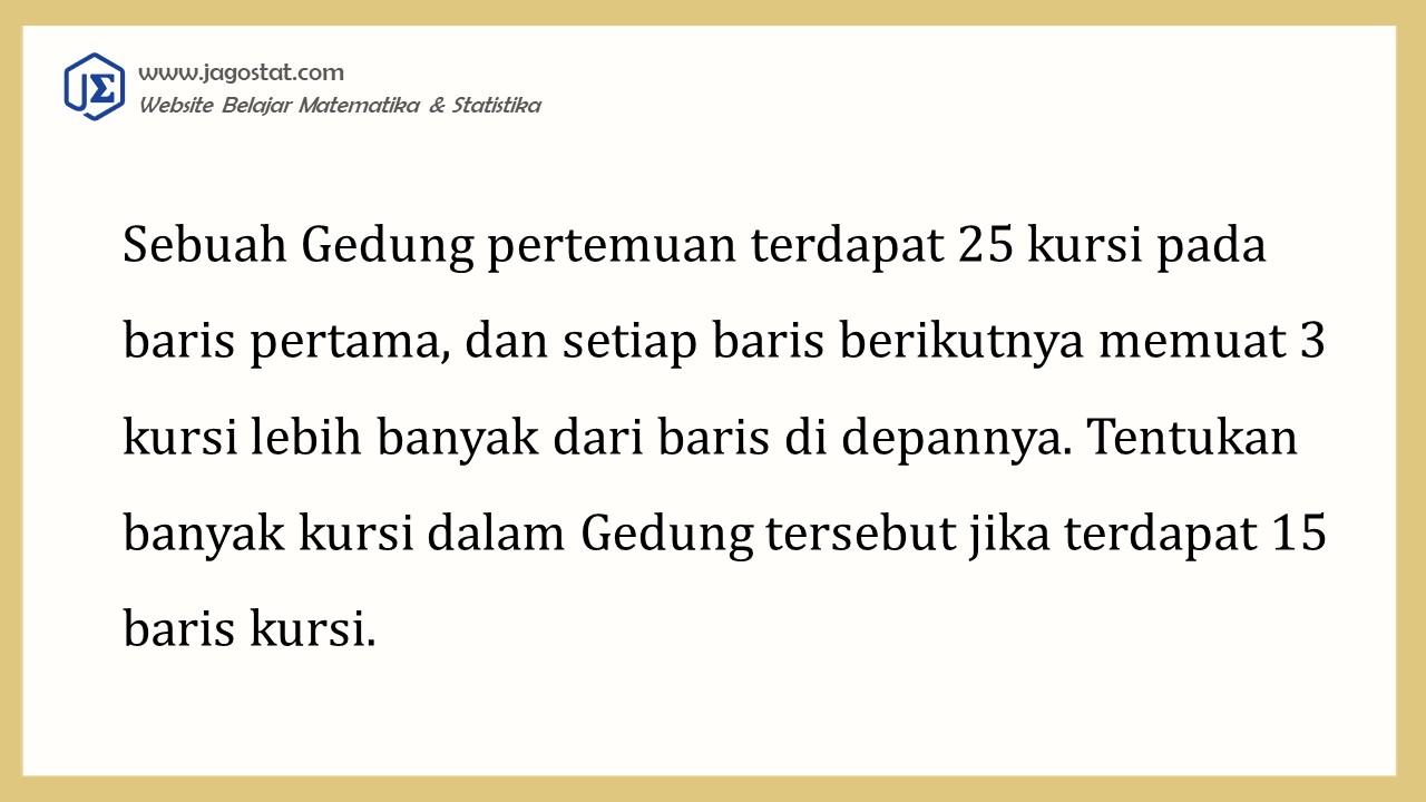 Contoh Soal Barisan dan Deret