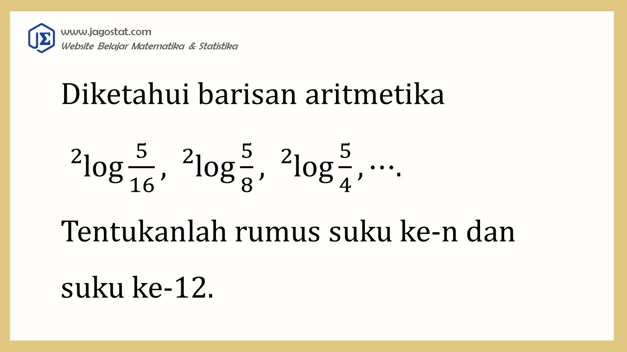 Contoh Soal Barisan dan Deret