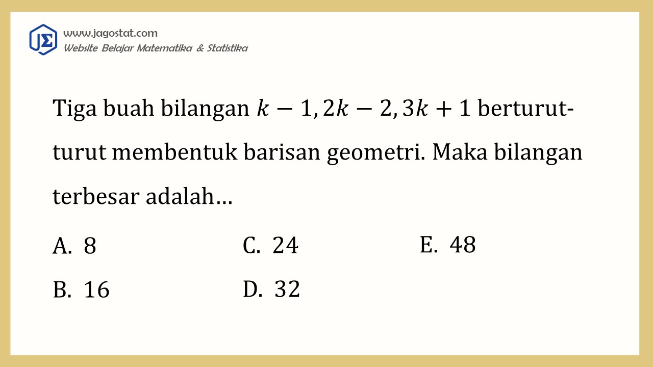 Contoh Soal Barisan dan Deret