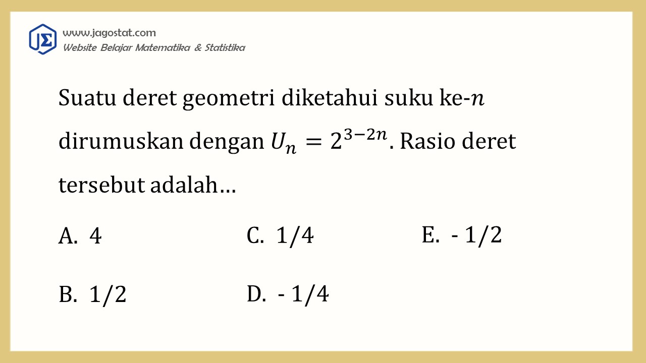 Contoh Soal Barisan dan Deret