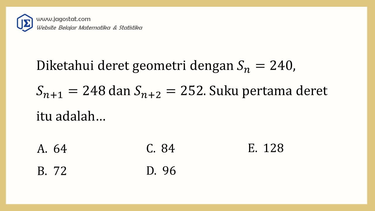 Contoh Soal Barisan dan Deret