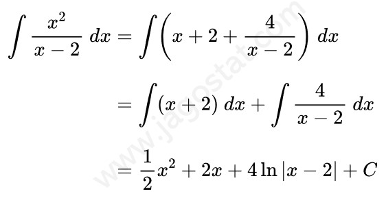 contoh soal integral fungsi rasional