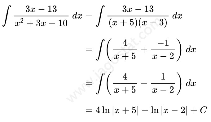contoh soal integral fungsi rasional