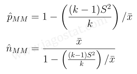 metode momen distribusi binomial