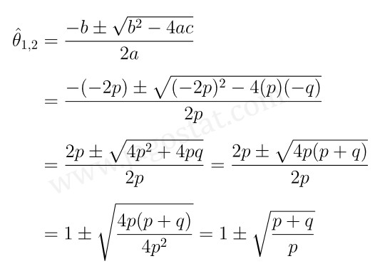 metode momen distribusi pareto